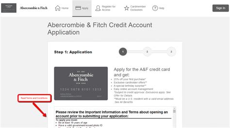 abercrombie credit account.